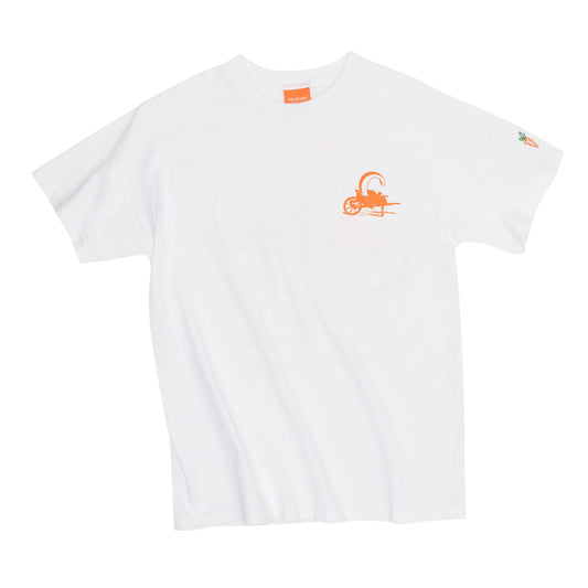Wheelbarrow Tee (White)