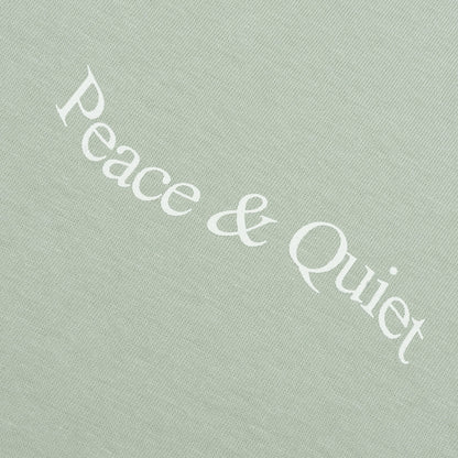 Wordmark Reverse Stitched Tee (Sage)
