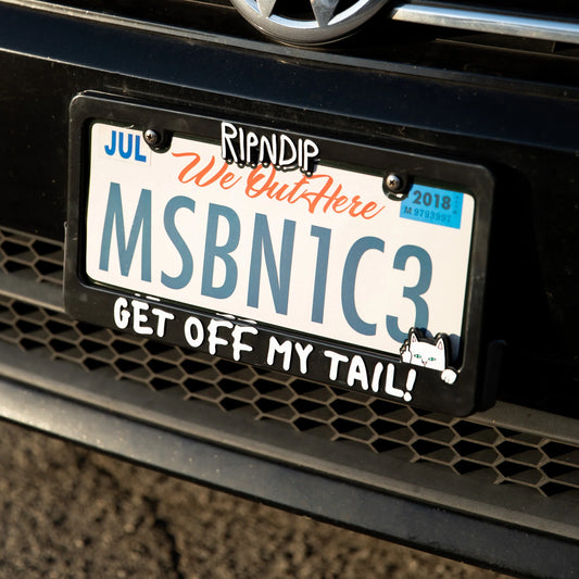 Tailgate License Plate Frame