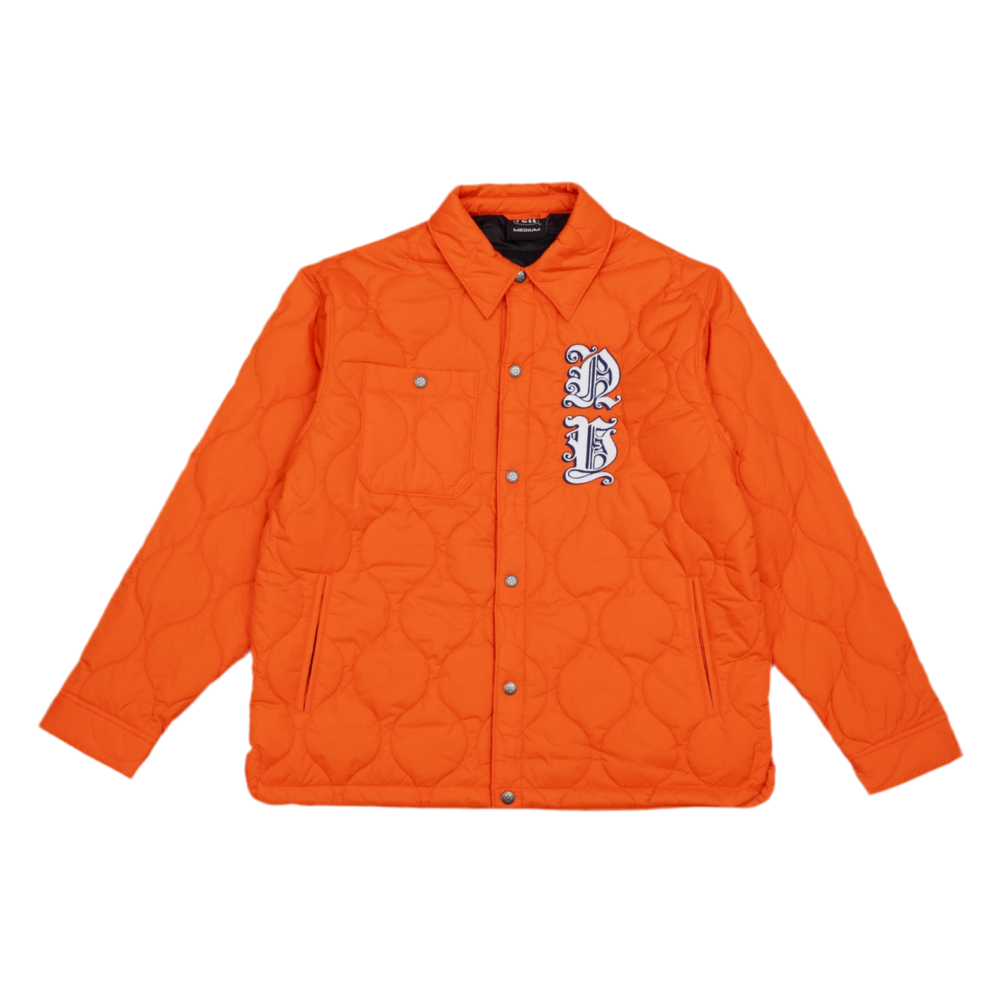 NY Quilted Jacket (Safety Orange)