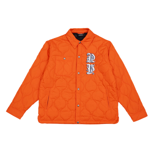 NY Quilted Jacket (Safety Orange)
