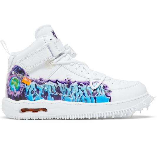 Air Force 1 Mid Off-White Graffiti White