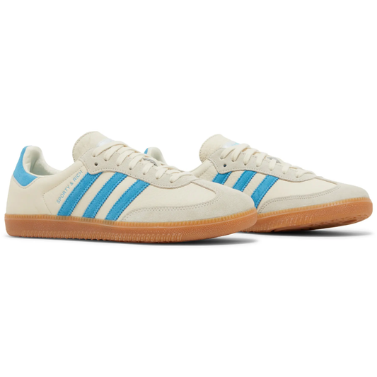 Sporty & Rich x Samba OG "Cream Blue"