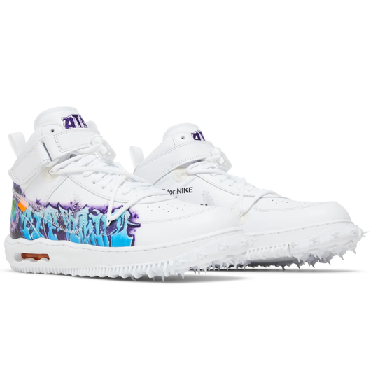 Air Force 1 Mid Off-White Graffiti White