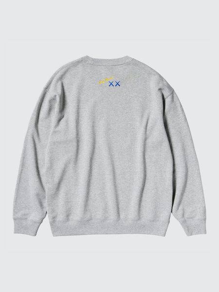 KAWS + Warhol UT Graphic Sweatshirt (Grey)