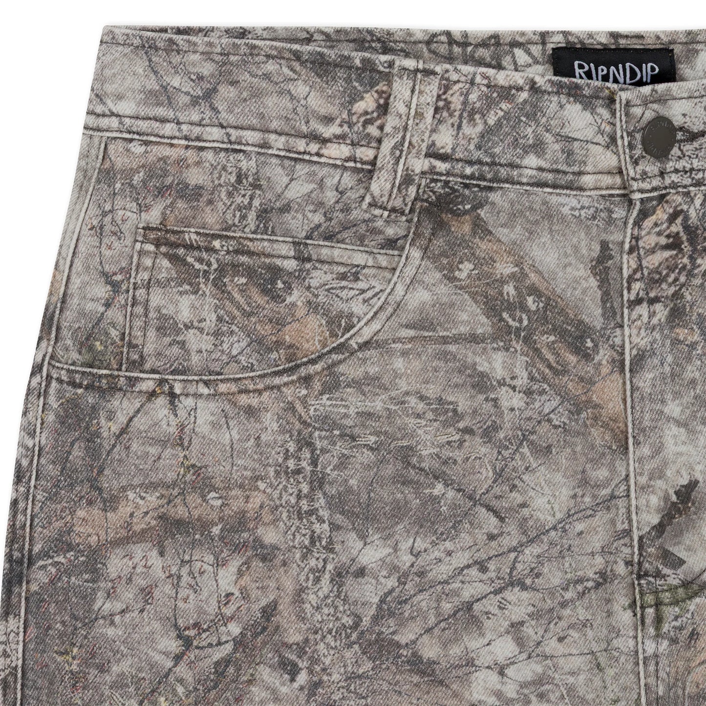 Nerm Tree Camo Extra Wide Cargo Pants