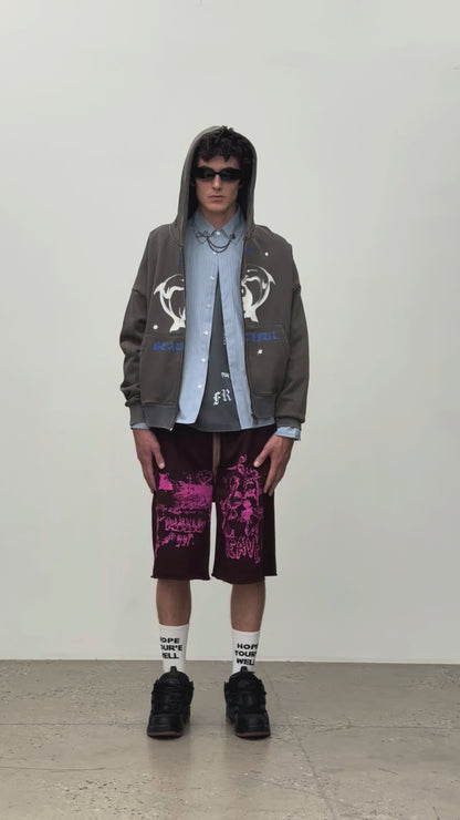 Already In Heaven Shorts (Brown)