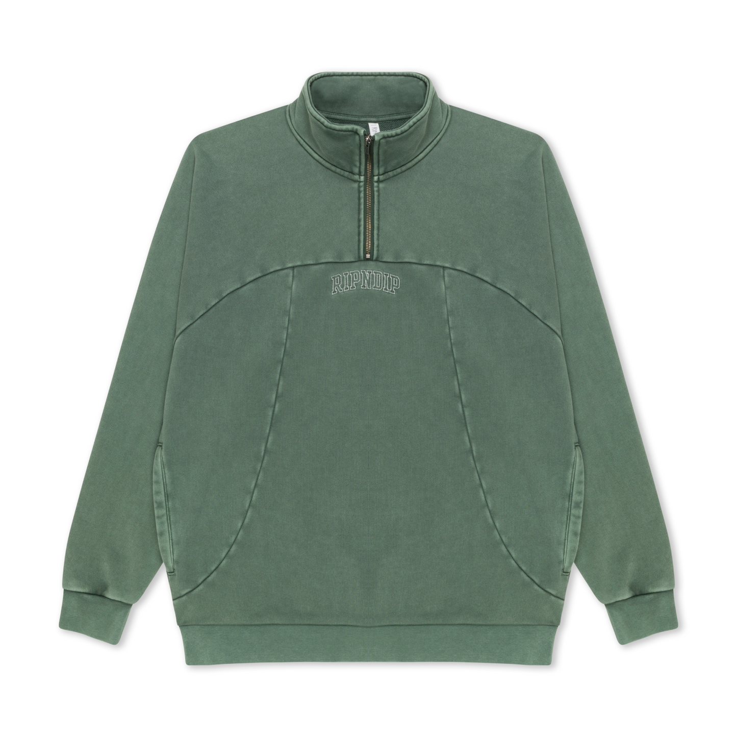 Night Quarter Zip Jacket (Dusty Pine)