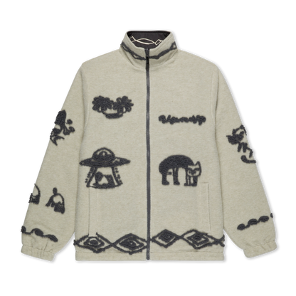 Blonded Reversible Jacket (Sand/Charcoal)