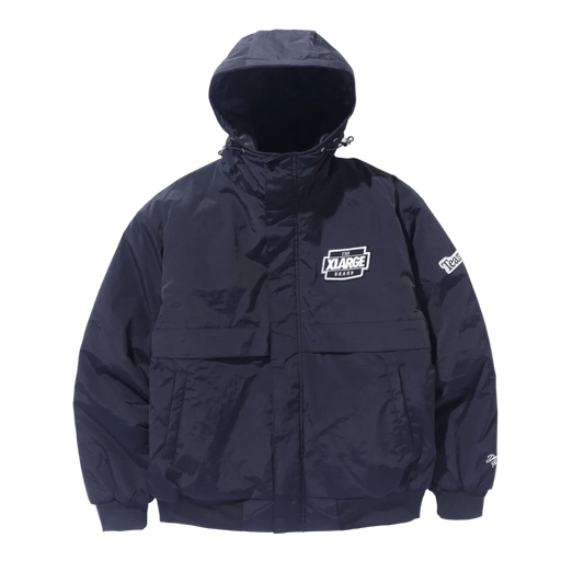 Nylon Puffer Jacket (Black)