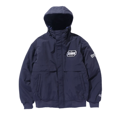 Nylon Puffer Jacket (Navy)