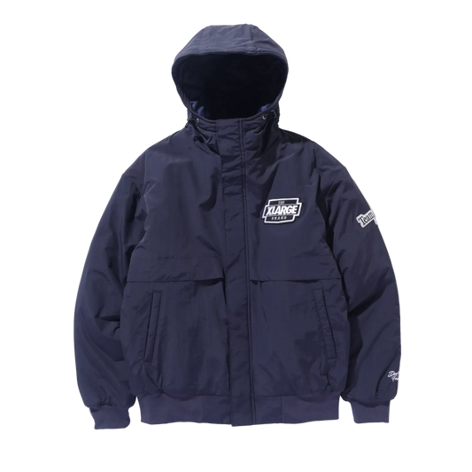 Nylon Puffer Jacket (Navy)
