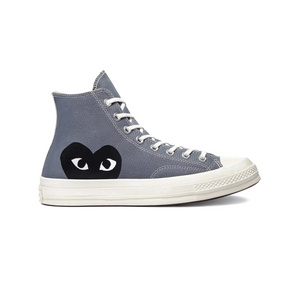 Converse Chuck Taylor x CDG PLAY Steel Gray 4.5MX Shoe Treats